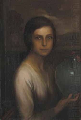 The girl from Cordoba, Julio Romero de Torres